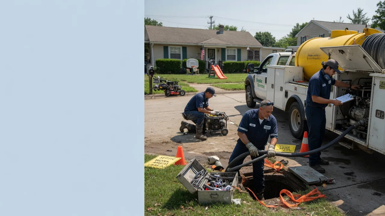 Septic Tank Pumping in Rome, OH near me